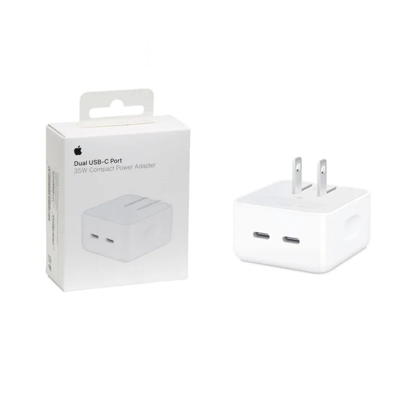 APPLE - Adaptador de Carga Rápida Apple con 2 Puertos (35W)