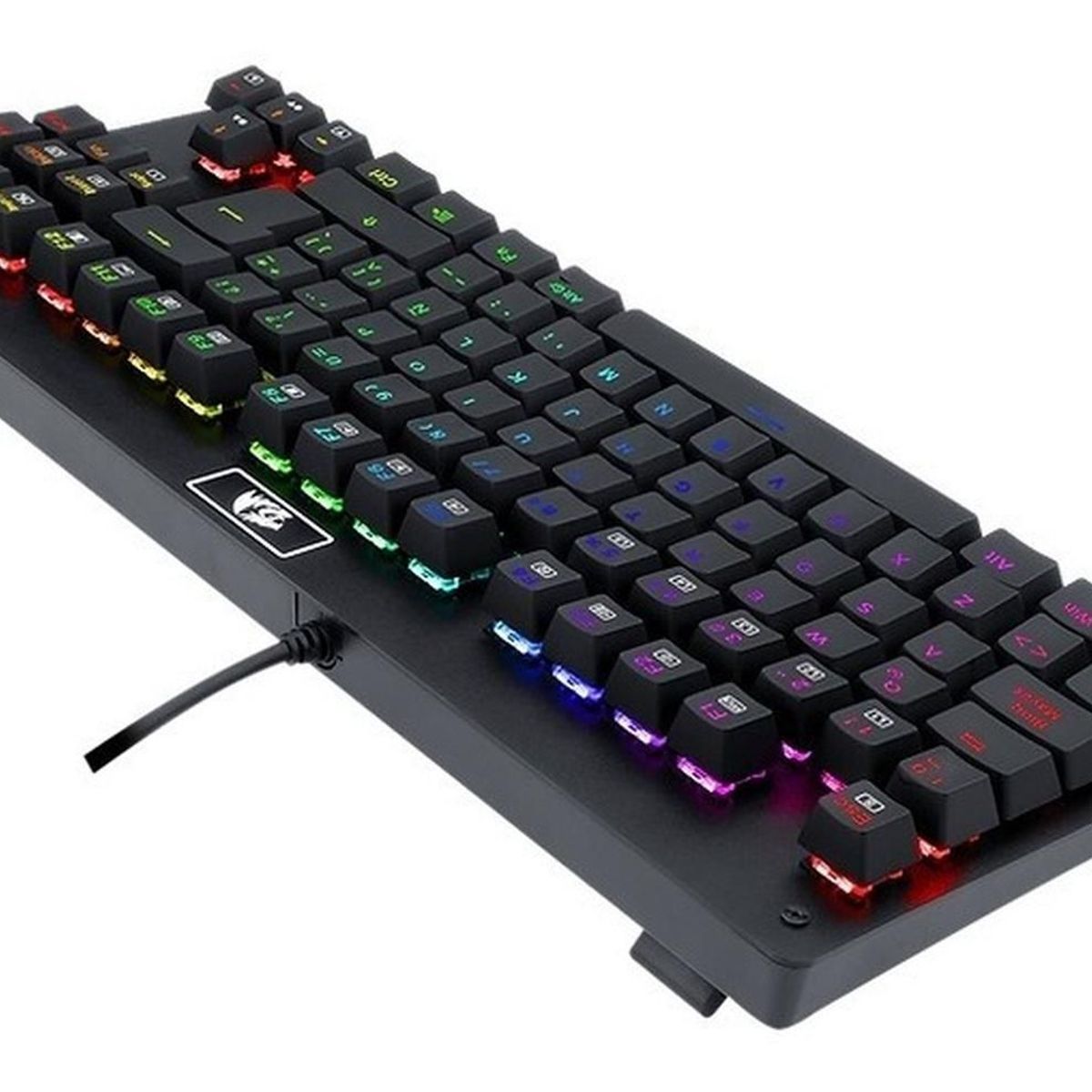 REDRAGON - Teclado Redragon Dark Avenger K568 Rgb Switch Red Negro