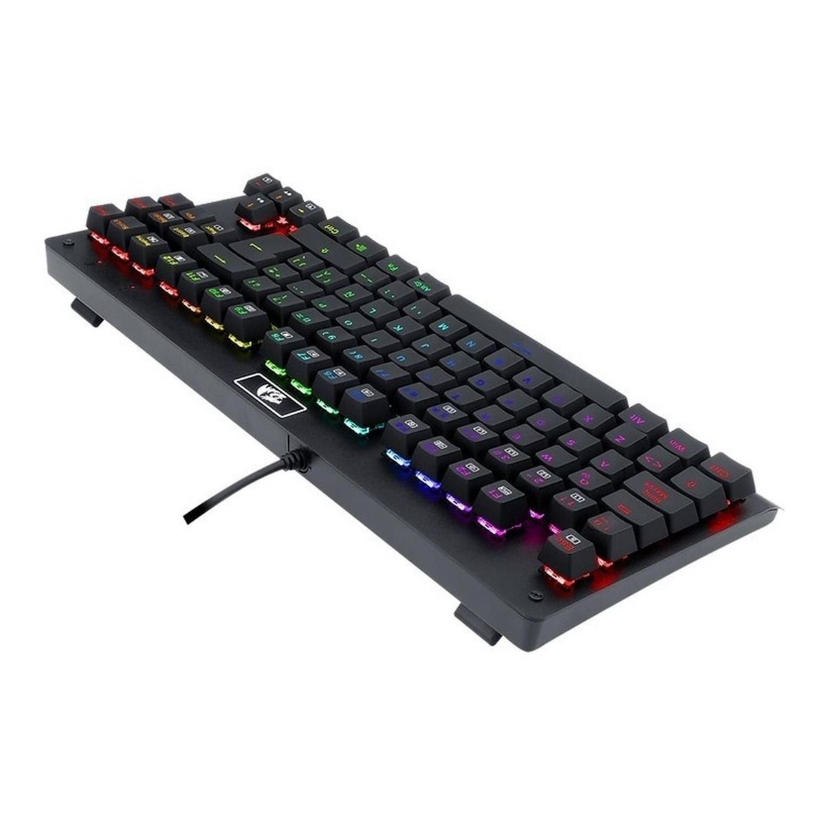 REDRAGON - Teclado Redragon Dark Avenger K568 Rgb Switch Red Negro