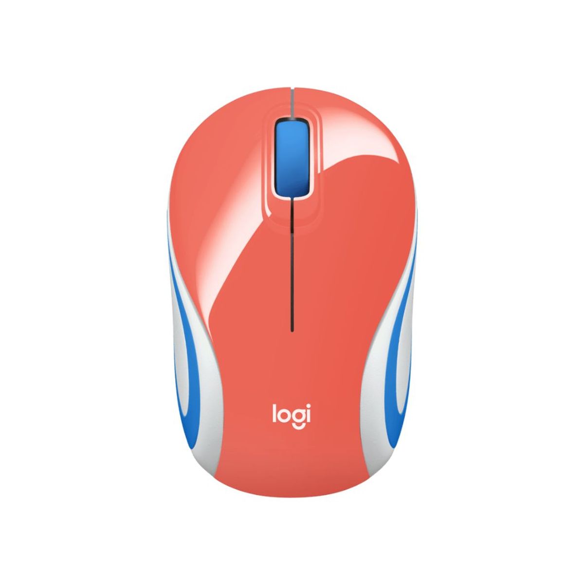 LOGITECH - MOUSE LOGITECH M187 MINI INALAMBRICO CORAL 910-005362