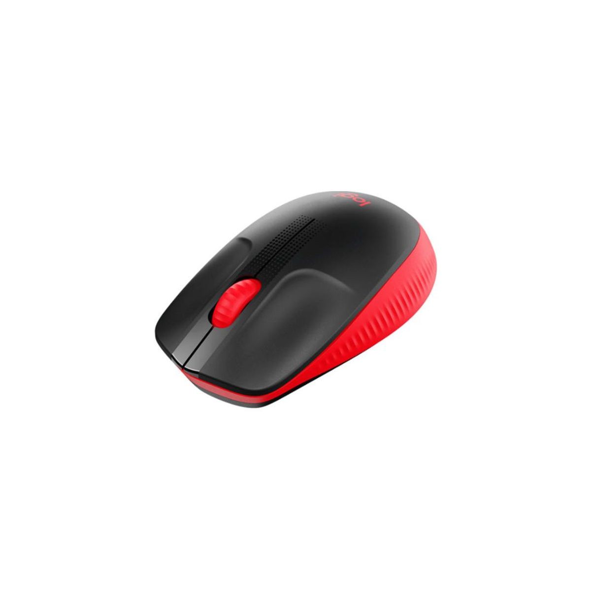 LOGITECH - MOUSE LOGITECH M190 INALAMBRICO NEGROROJO 910-005904