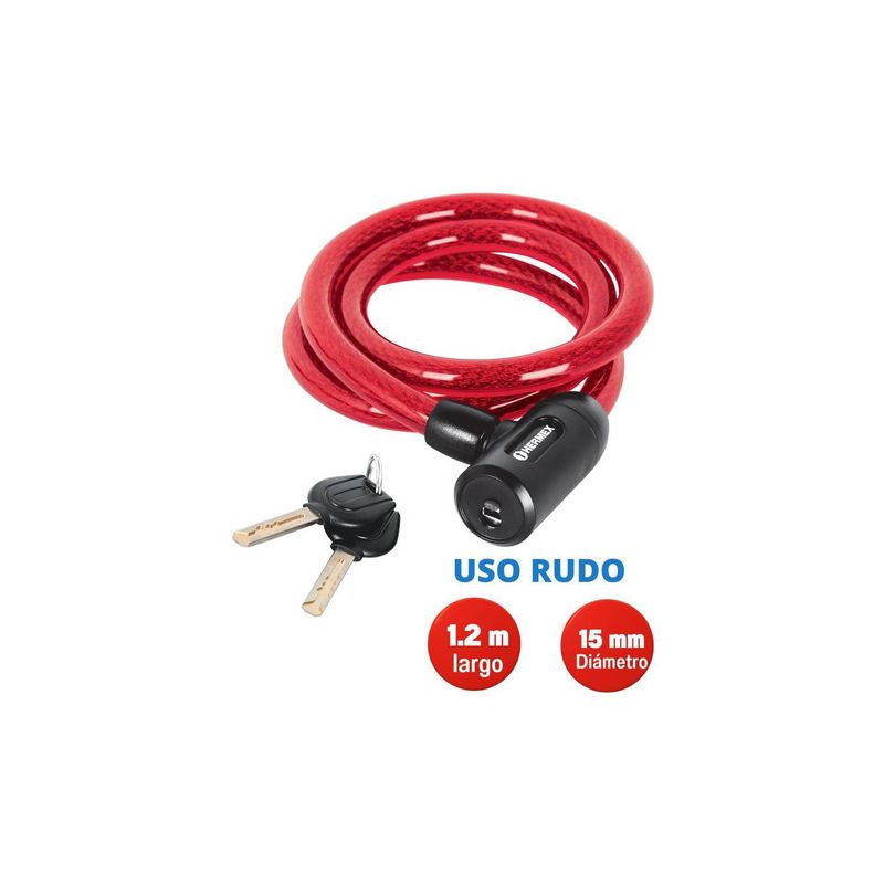 HERMEX - Candado Cadena de seguridad HERMEX 15mm X 12mt USO RUDO