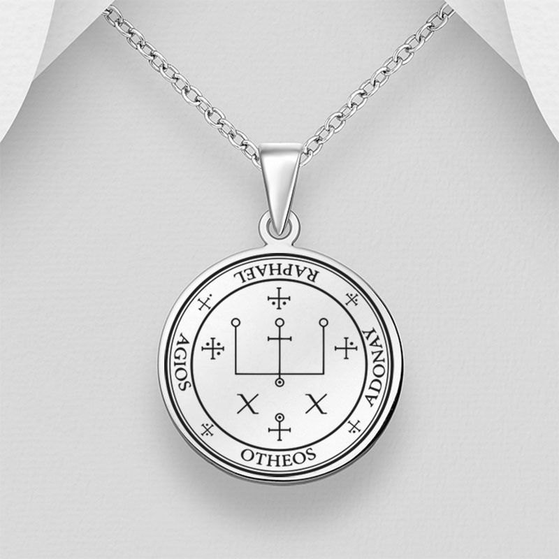 GENERICO - Collar  San Rafael plata 950 - Musas Vanidosas