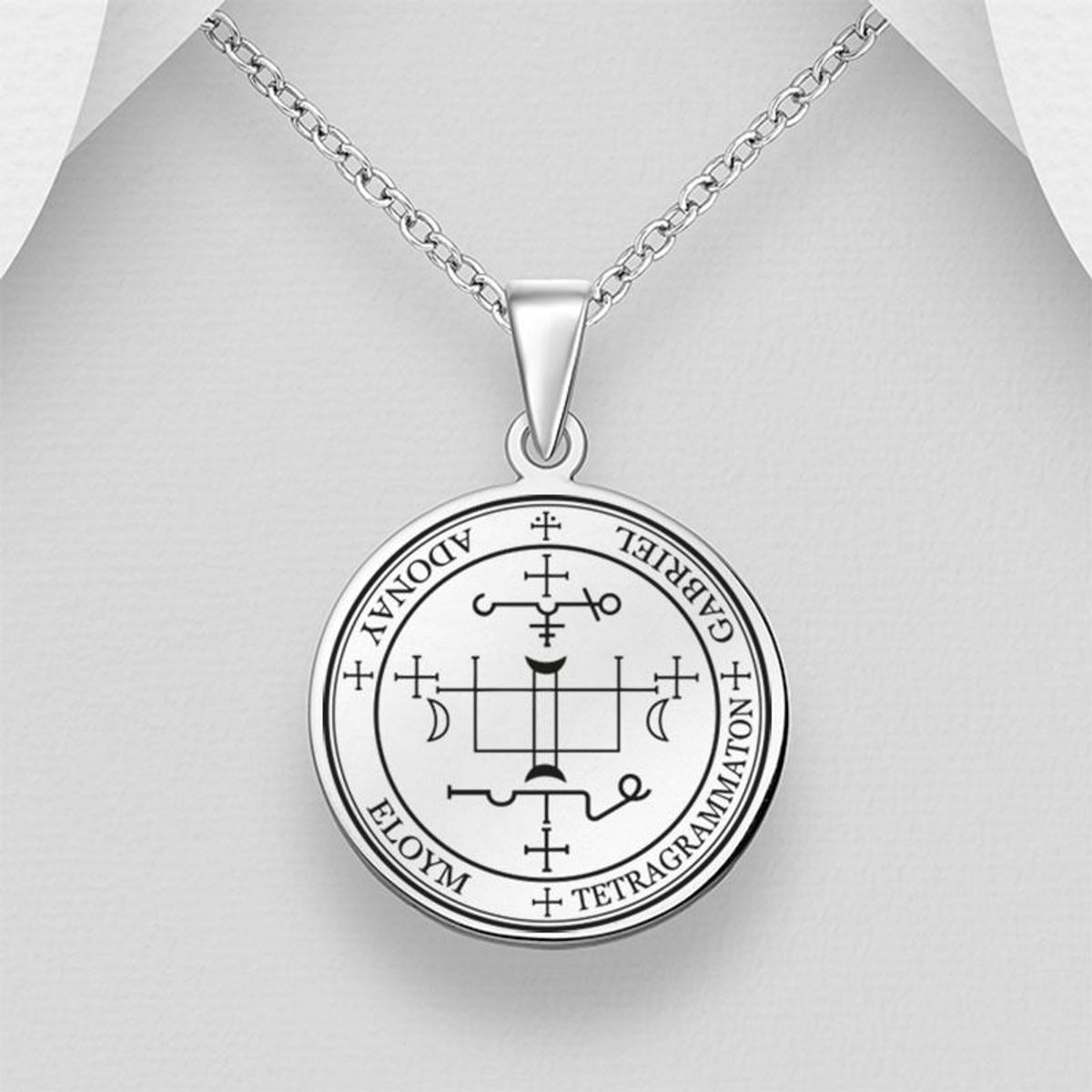 GENERICO - Collar San Gabriel plata 950 - Musas Vanidosas