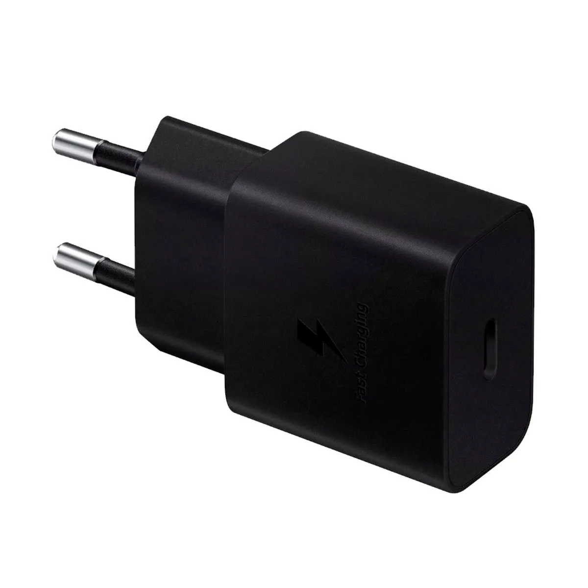 SAMSUNG - Cargador De Pared Samsung 15W Puerto Tipo-C Negro