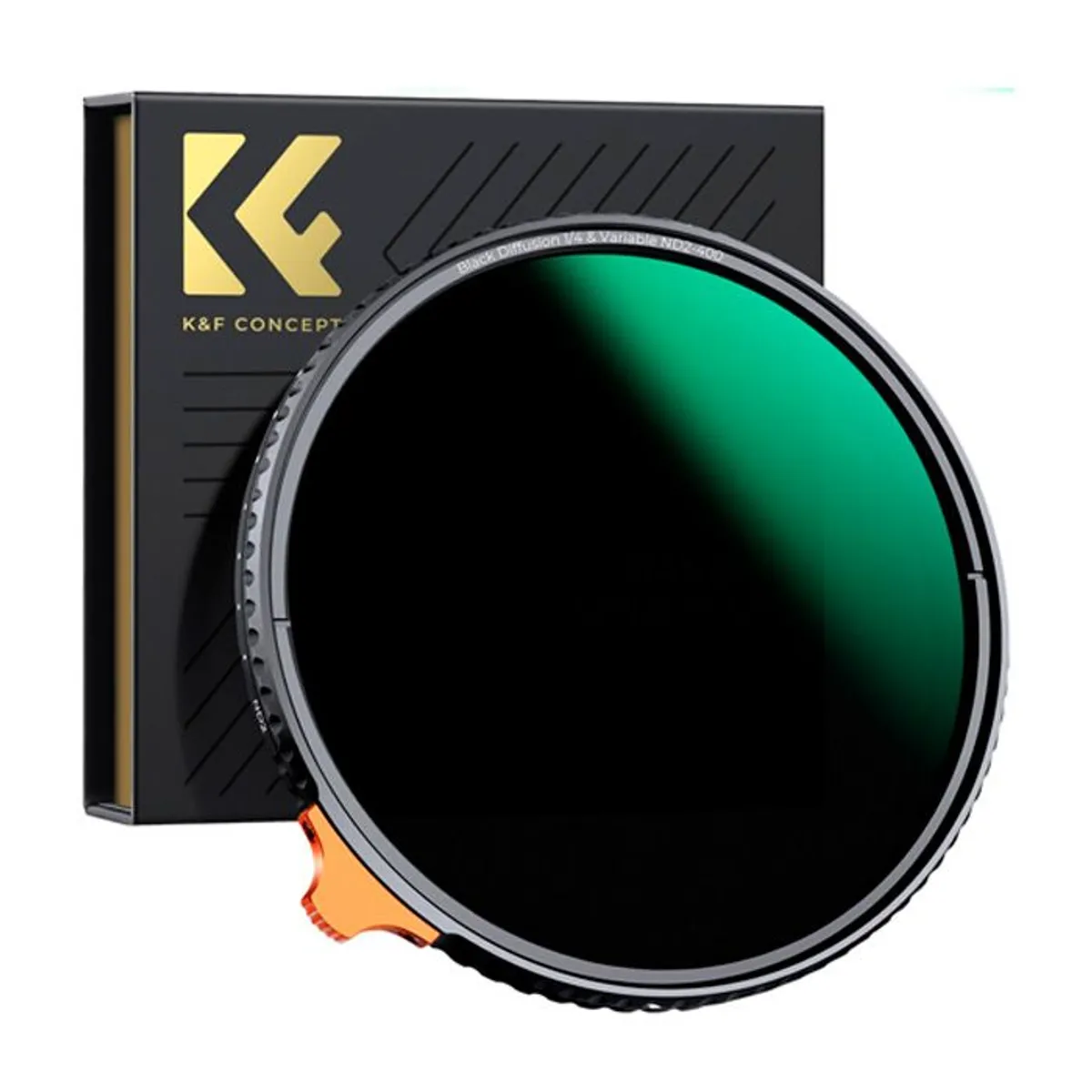 K&F CONCEPT - Filtro  K&F Concept Black Mist 1/4+ND2-400 Serie Nano X 72mm KF01.2022.