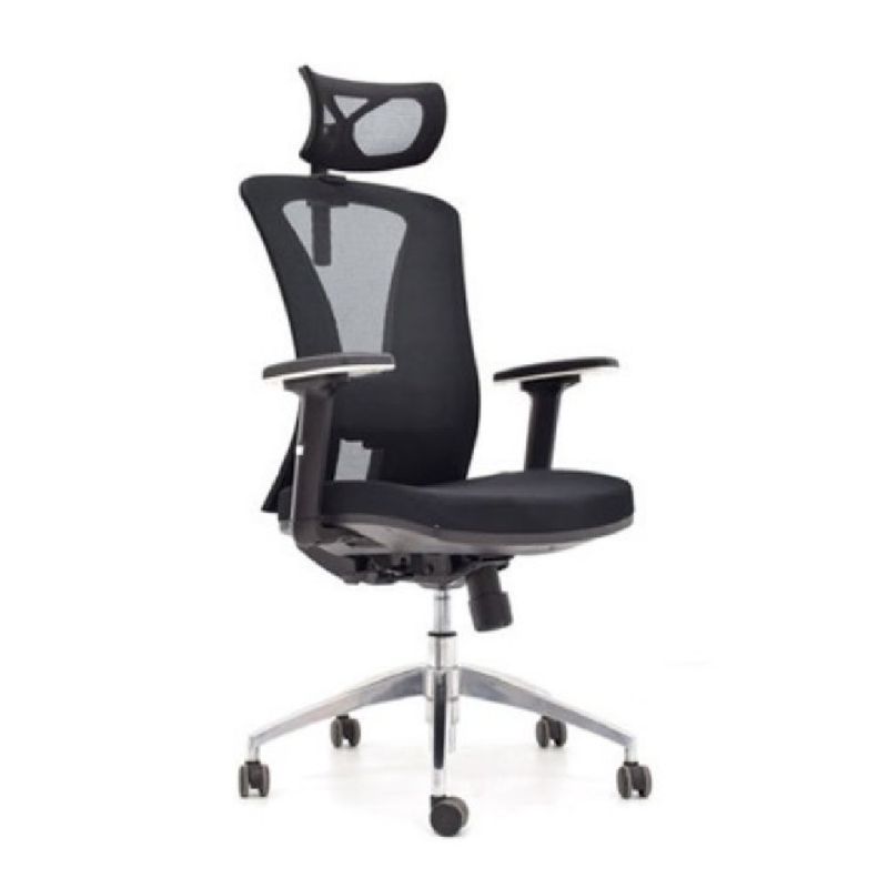MOBELART - Silla de Oficina Presidente Versalles BC Negro möbelArt