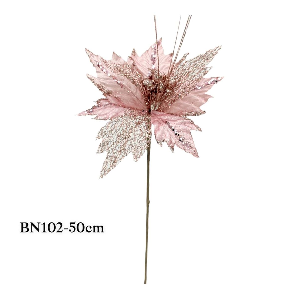 FLORIPA - Pack De 3 Flores Cardinales Navideñas Bn102 Floripastore