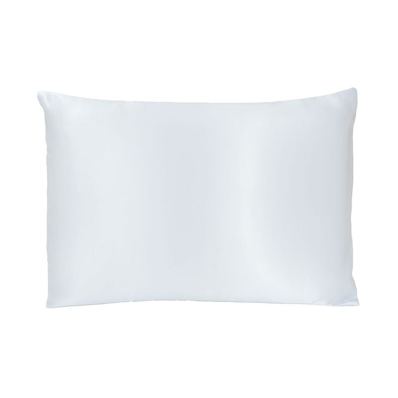 NIENNA HOME - Tamaño King / 1 Funda de Seda Para Almohadas Color Blanco Nienna Home