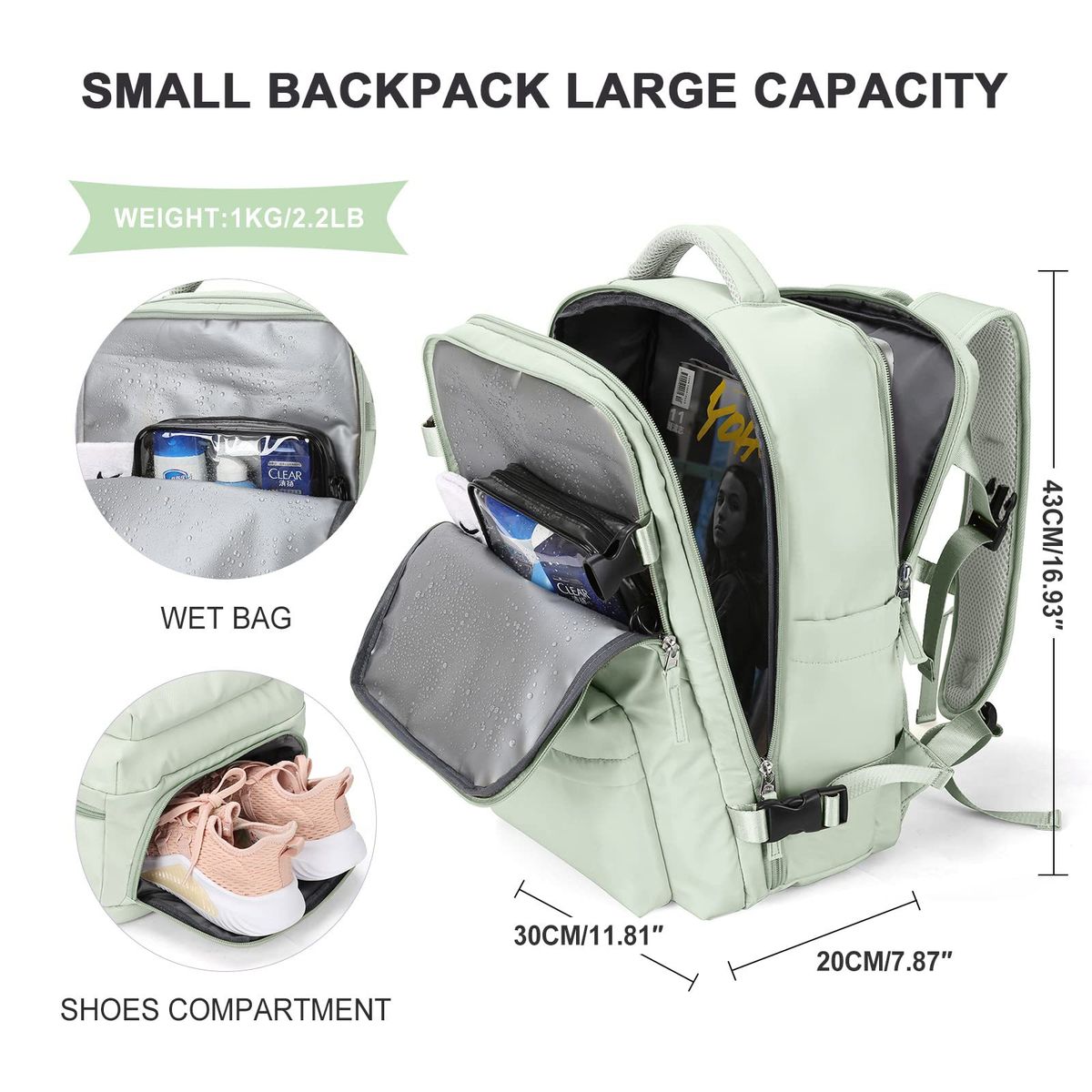 BLWOENS - Mochila viajera casual