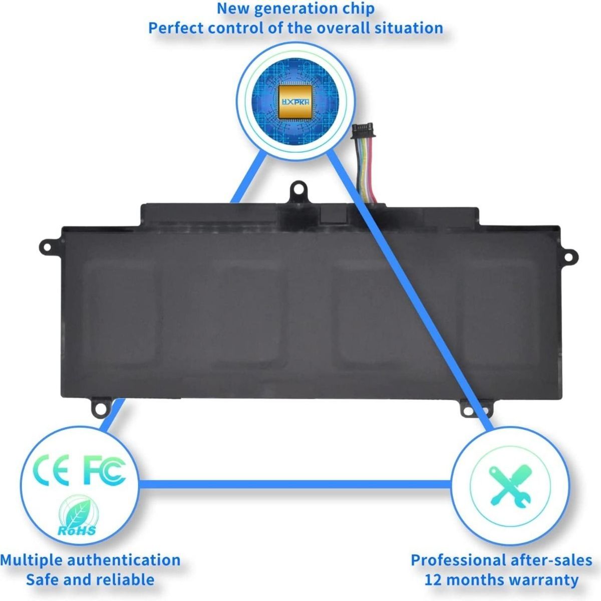 GENERICO - BATERIA PARA LAPTOP TOSHIBA.  PA 5149U. TECRA Z40-A, Z40-B, Z40-C
