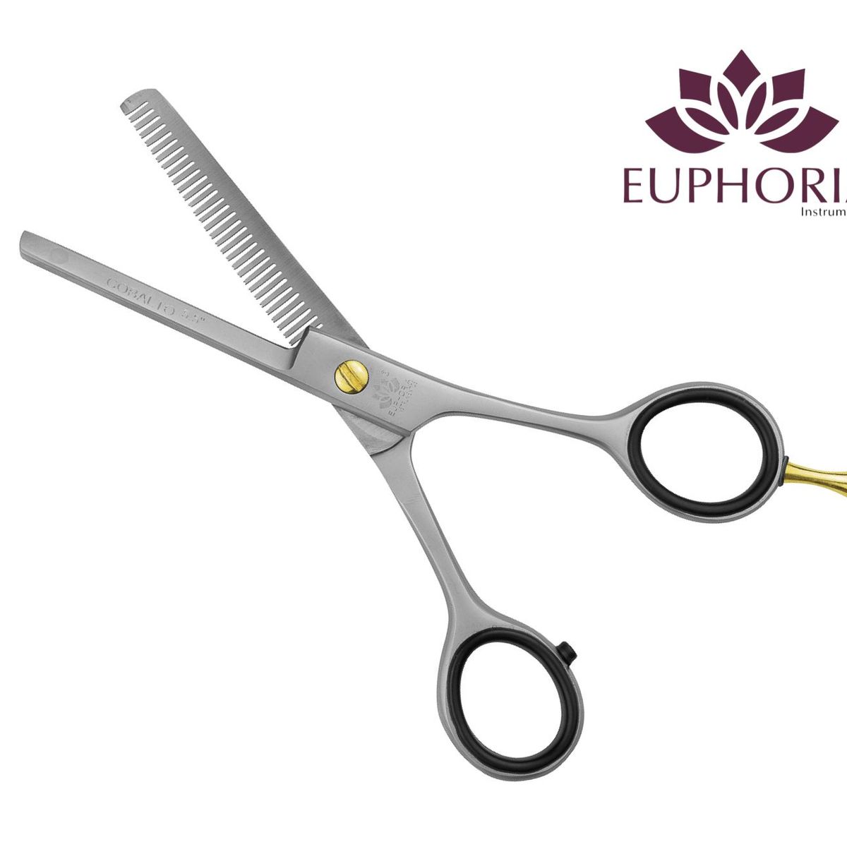 EUPHORIA - Tijeras de corte profesional PULIDORA 6 Pulgadas de Acero Inoxidable Quirúrgico