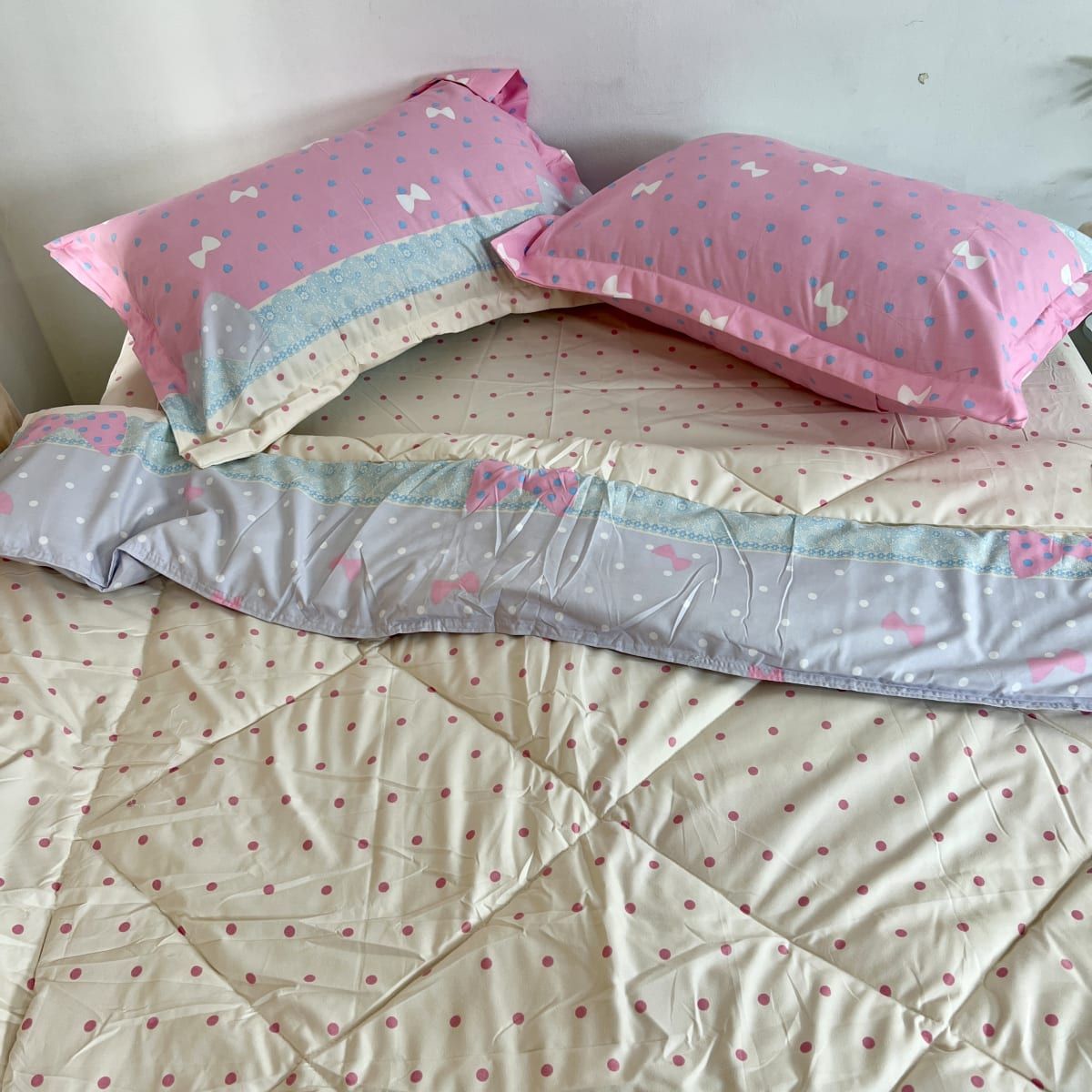 MINGDA - Set Edredón Kids 1.5 Pz + Sabanas + Fundas 5 Piezas