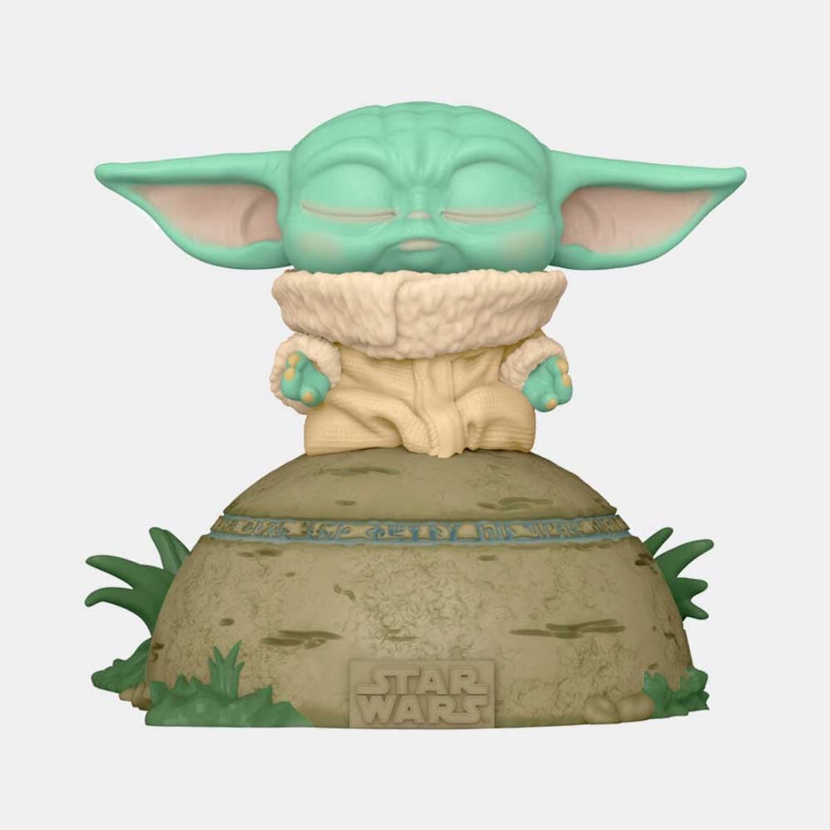 FUNKO - FUNKO POP THE MANDALORIAN GROGU USING THE FORCE LIGHT SOUND