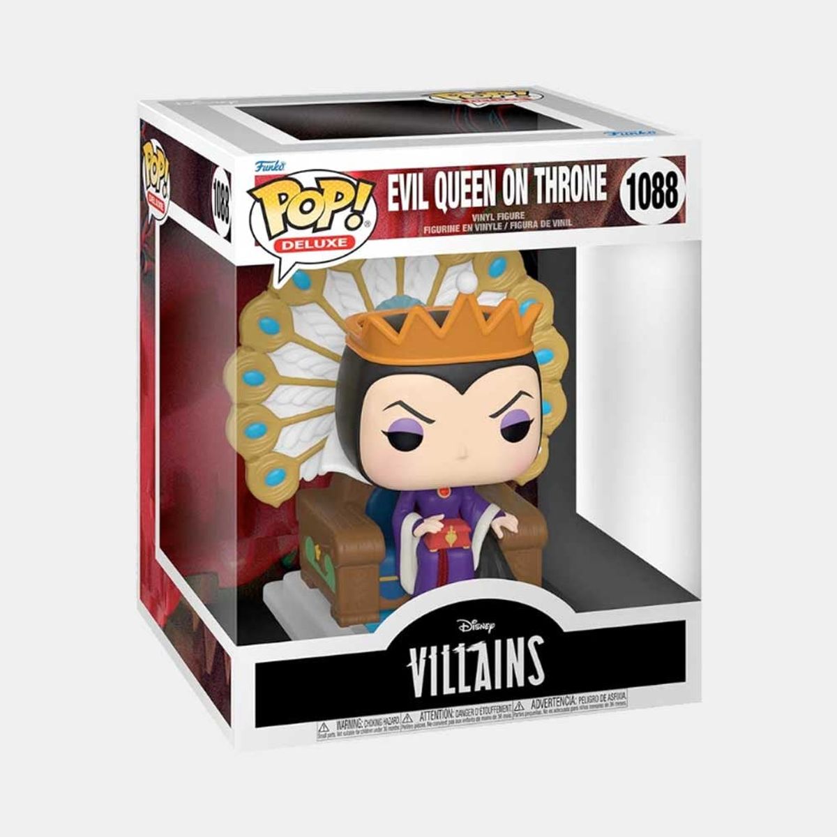 FUNKO - FUNKO POP DISNEY VILLAINS - EVIL QUEEN ON THRONE