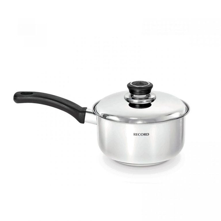 Cacerola Acero Inoxidable 16 Cm Con Tapa - 1.7 L, Triple Capa, Para Todo Tipo De Cocinas