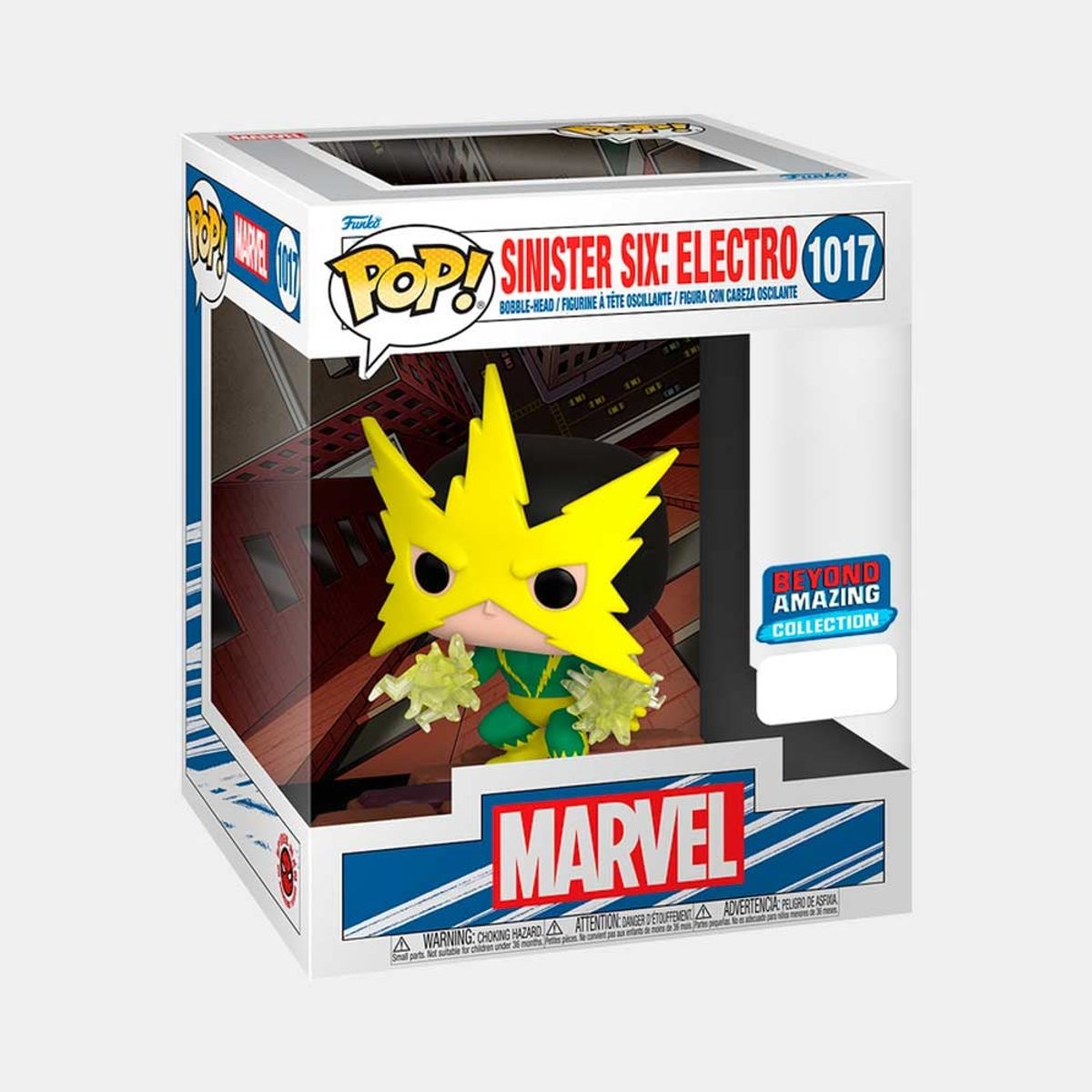 FUNKO - FUNKO POP SINISTER SIX ELECTRO BEYOND AMAZING COLLECTION SE