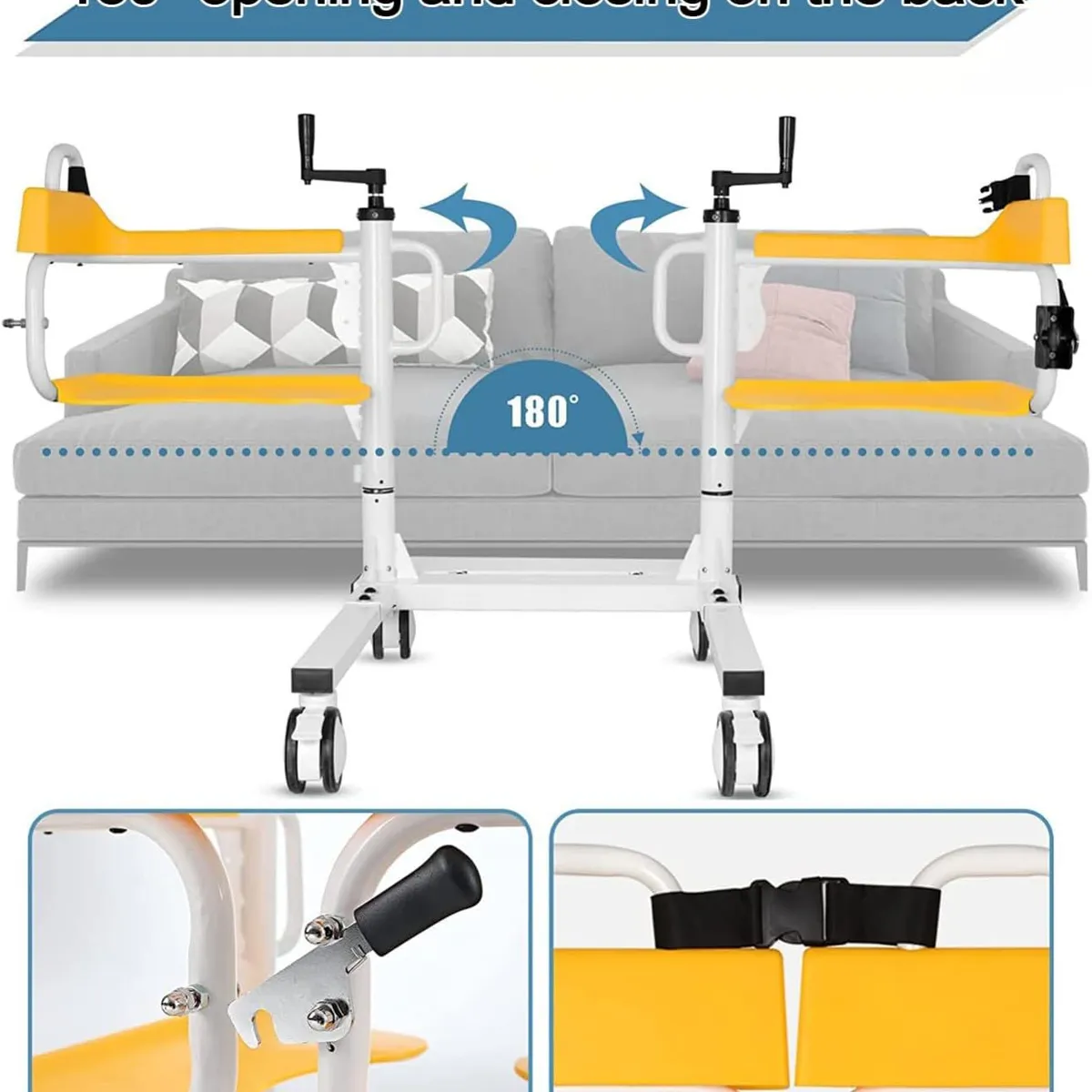 IMPORTADO MC - Silla de Transferencia Elevador Otopedico Multifuncional
