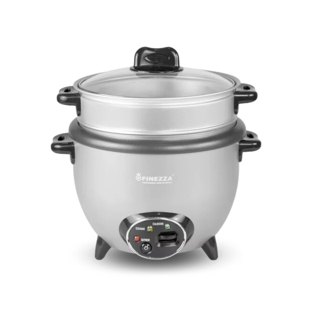 FINEZZA - Arrocera Multiuso Finezza FZ-650R 2.2 Lts Plateado