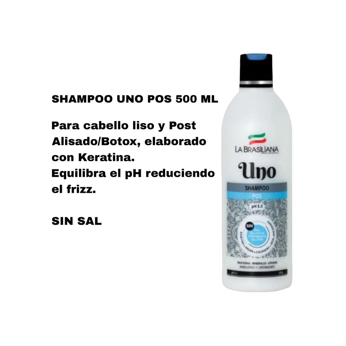 LA BRASILIANA - Kit Shampoo + Acondicionador + Máscara MAGIC POS 250 gr - Post Alisado