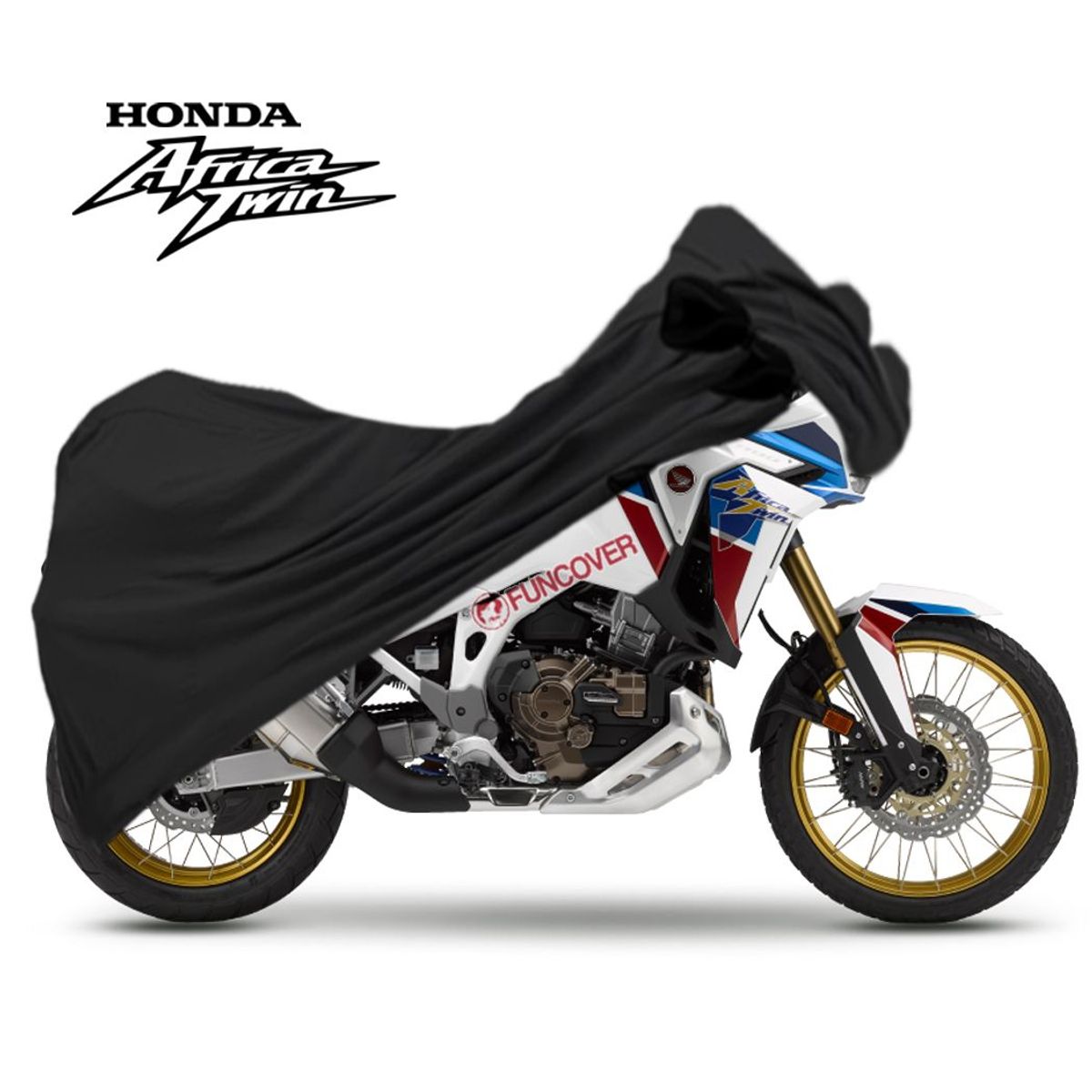 FUNCOVER - Funda Moto HONDA AFRICA TWIN Cobertor Filtro Uv 100 Impermeable