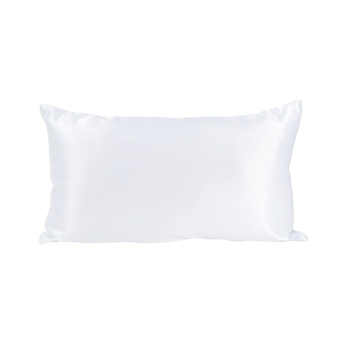 NIENNA HOME - Cojín Rectangular De Seda Color Blanco Nienna Home  Relleno Incluido