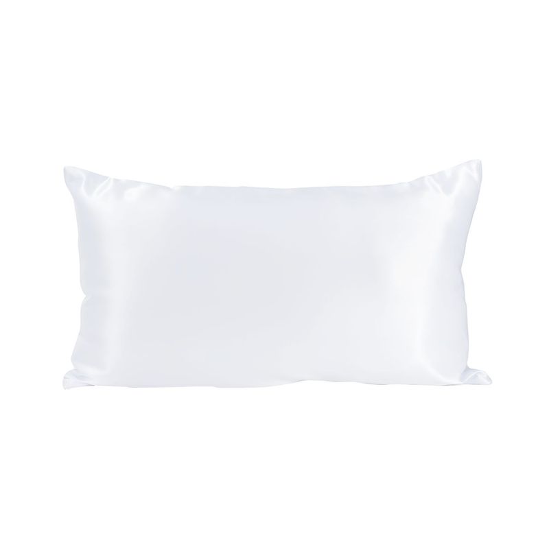 NIENNA HOME - Cojín Rectangular De Seda Color Blanco Nienna Home  Relleno Incluido