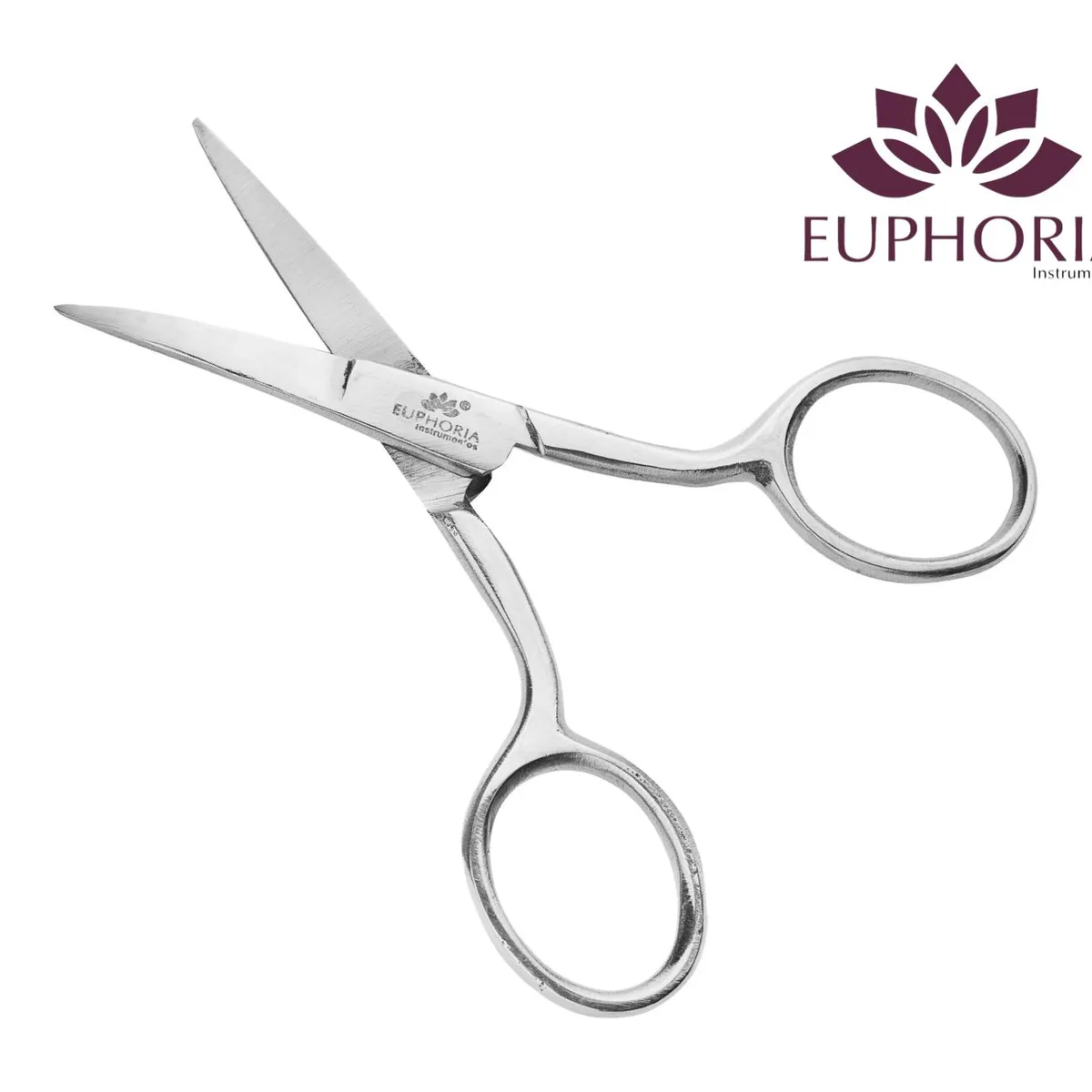 EUPHORIA - Tijera Punta Curva para Uñas