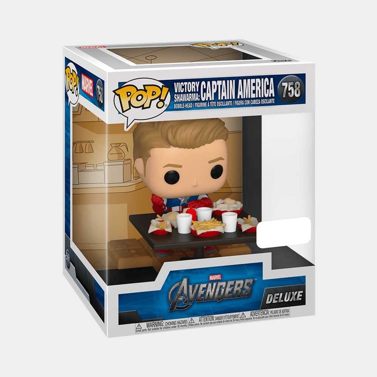 FUNKO - FUNKO POP THE AVENGERS - VICTORY SHAWARMA CAPTAIN AMERICA SE