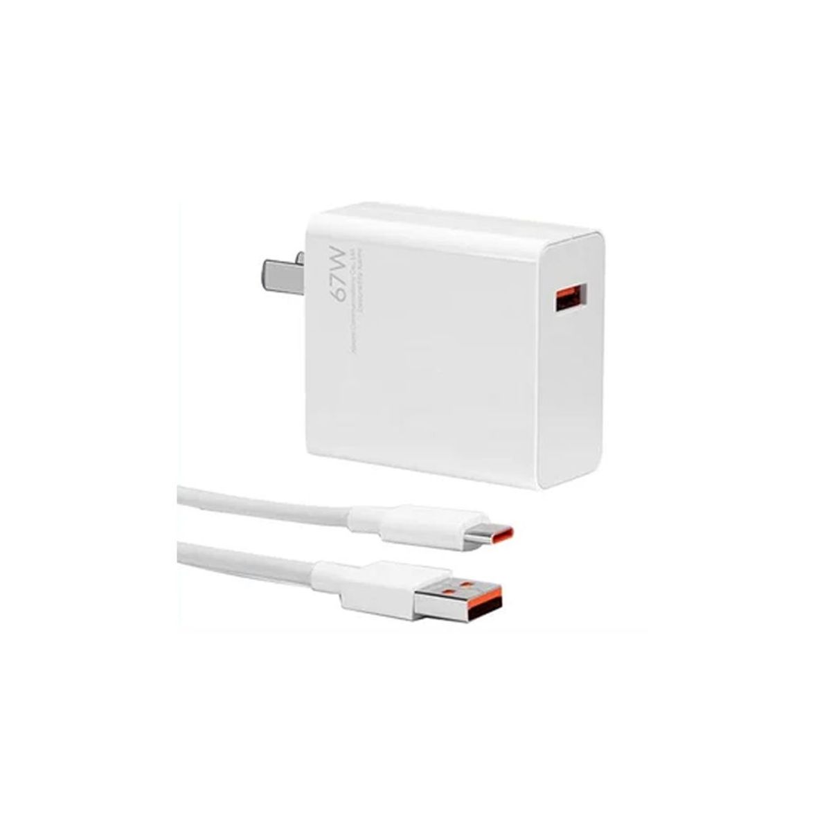 XIAOMI - Cargador Original Xiaomi 67W Para Mi 11 Ultra + Cable Tipo-C 6A