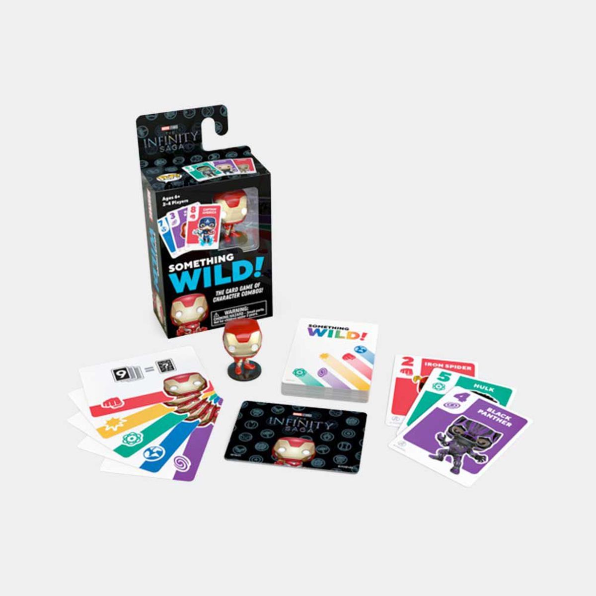 FUNKO - FUNKO GAMES SOMETHING WILD - IRON-MAN JUEGO DE CARTAS