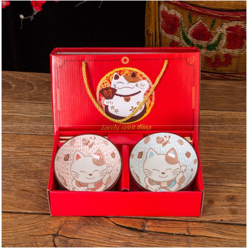 INSPIRA MARKET - Juego de vajillas ceramica cuenco de arroz japones