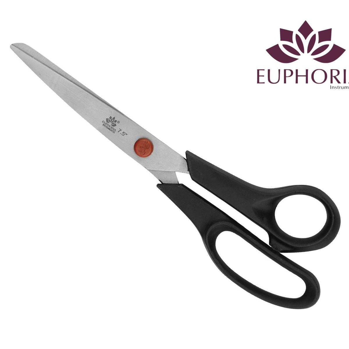 EUPHORIA - Tijera de Acero Inoxidable 7.5 Pulgadas