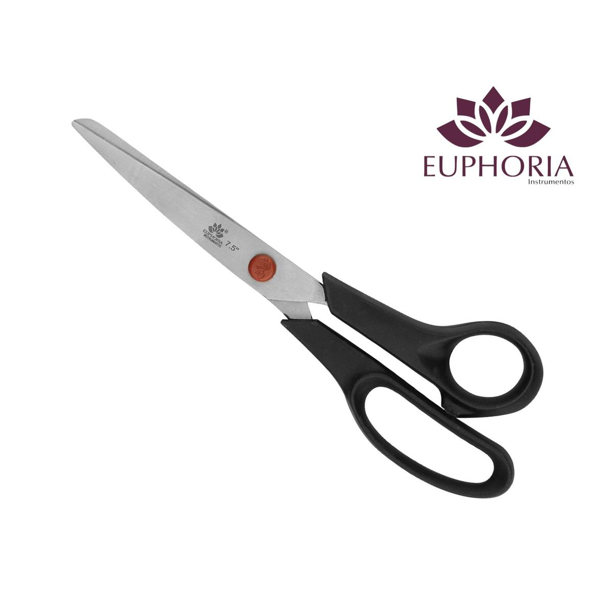 EUPHORIA - Tijera de Acero Inoxidable 7.5 Pulgadas