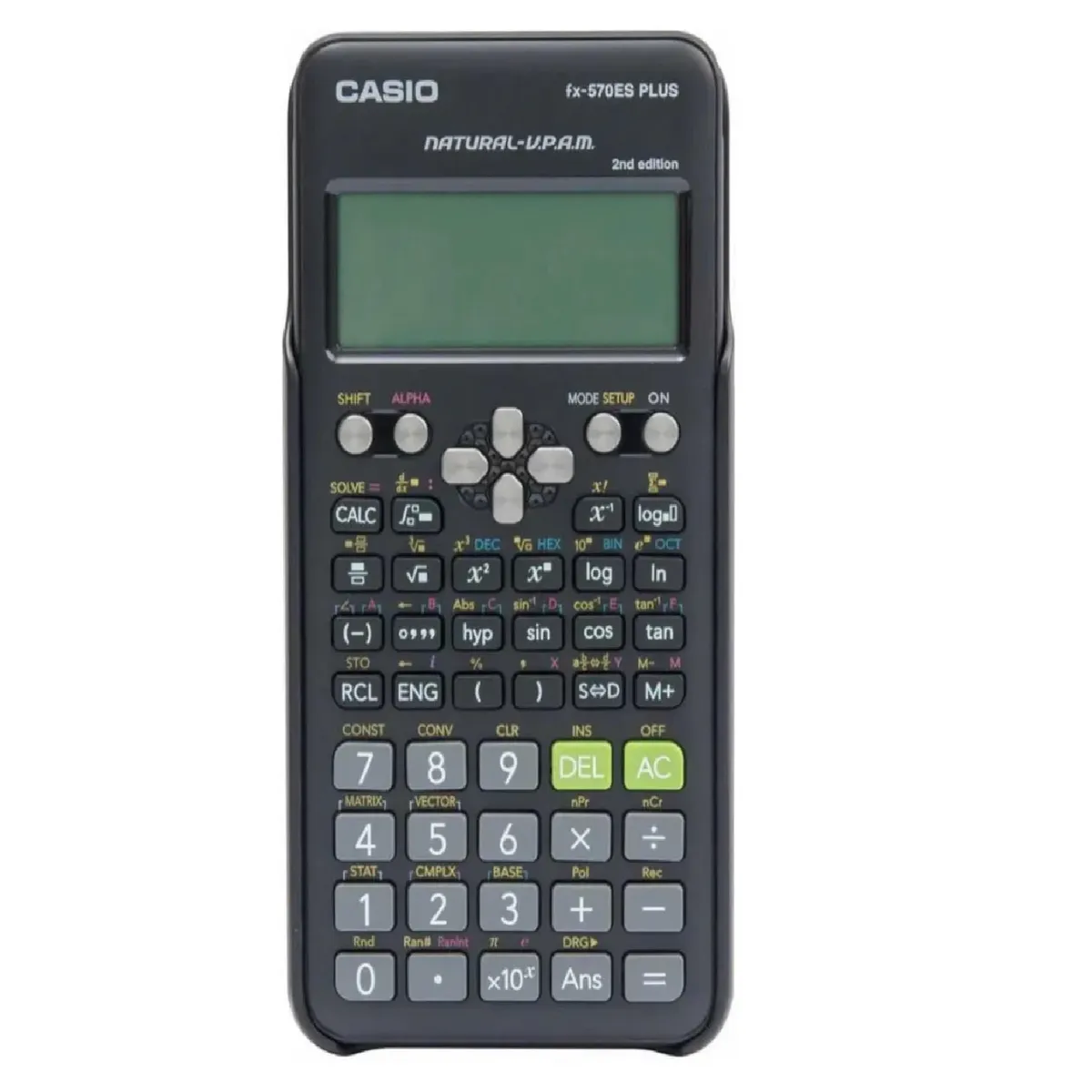 CASIO - Calculadora Científica Casio FX-570LA Plus 2da Edición  Negro