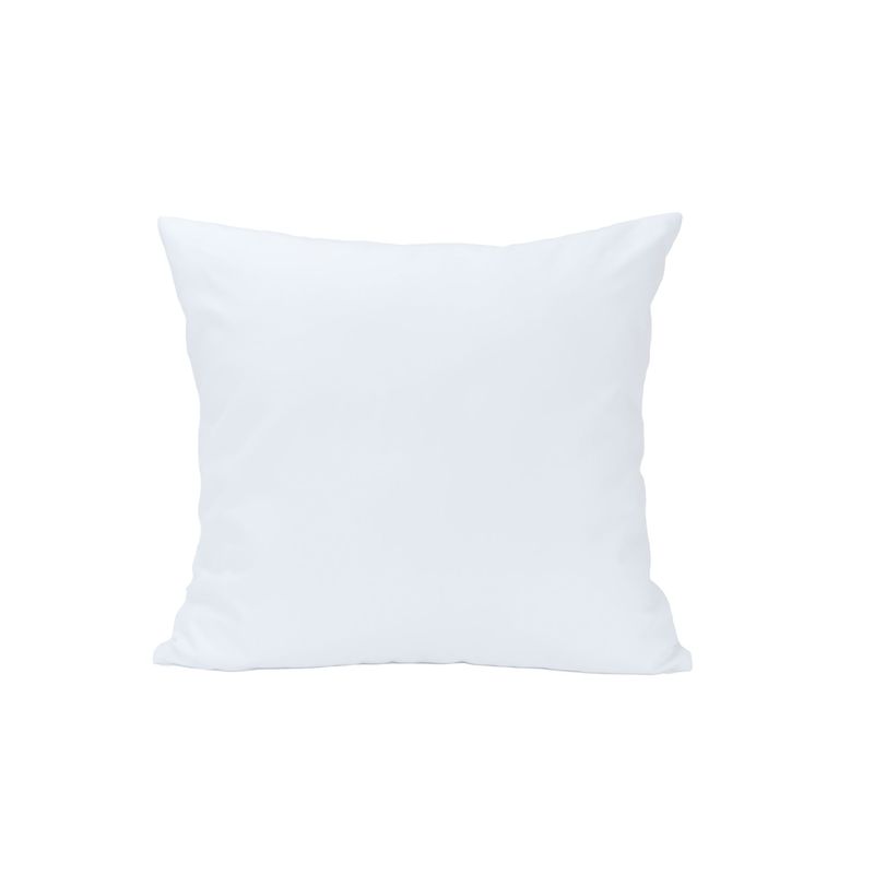 NIENNA HOME - Cojín Cuadrado Grande De Lino Color Blanco  Relleno Incluido