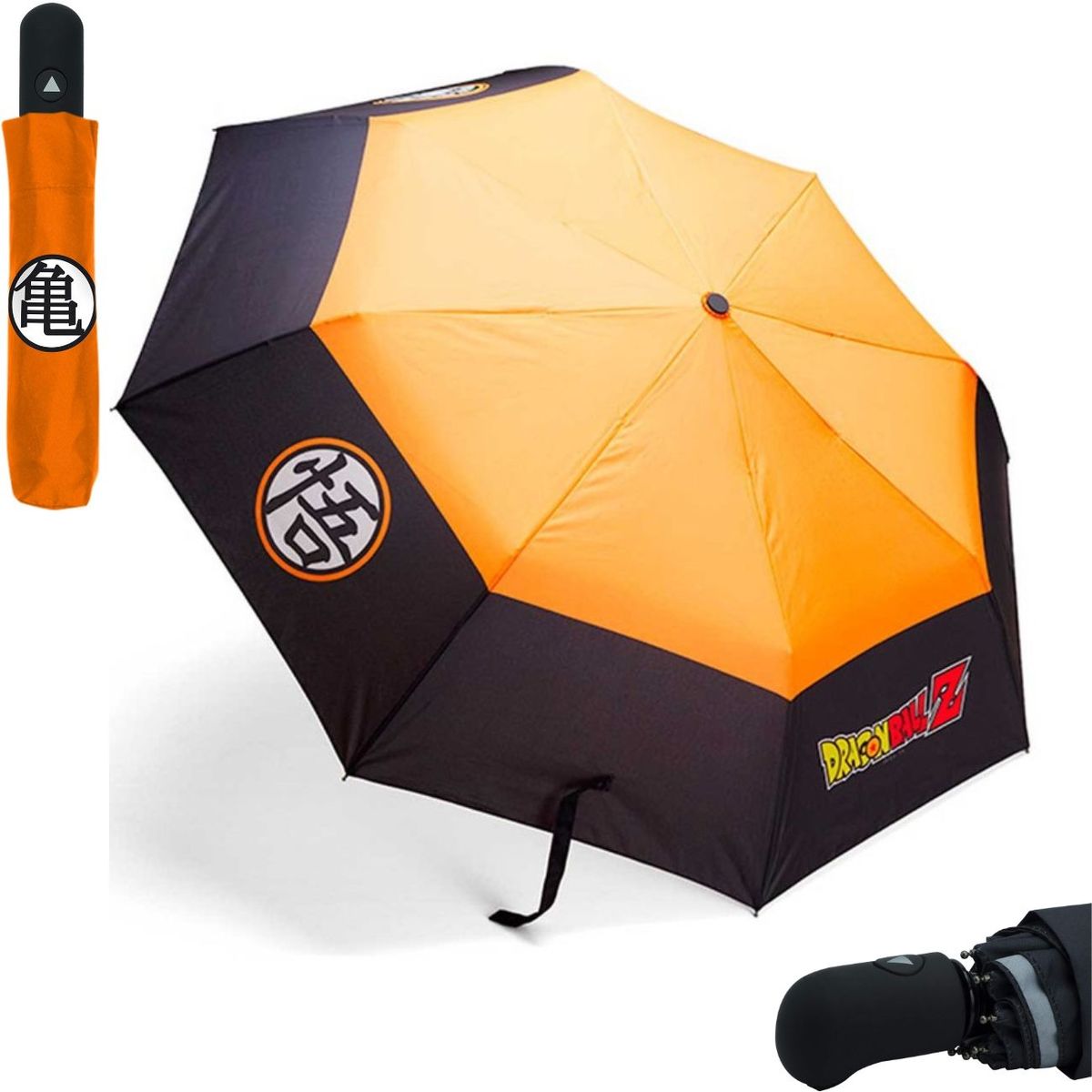 DRAGON BALL - Paraguas Dragon Ball Z - DBZ Goku Symbols Umbrella