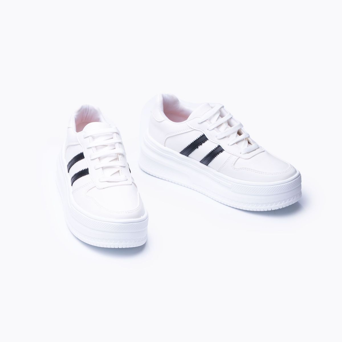 NEBULA - Zapatilla Rabat - Nébula - Blanco Negro