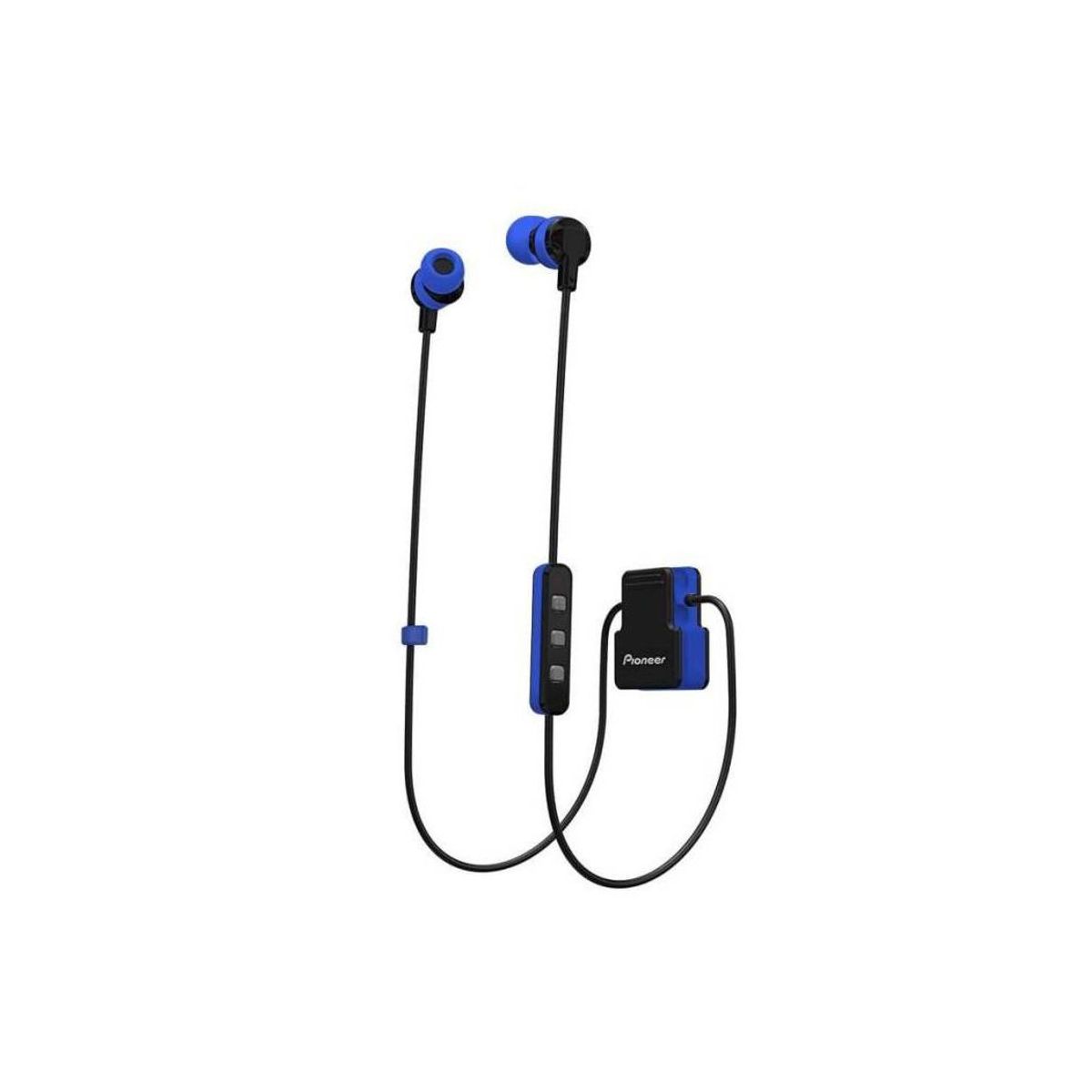 PIONEER - Audífonos Bluetooth Deportivos con ClipWear Pioneer Azul