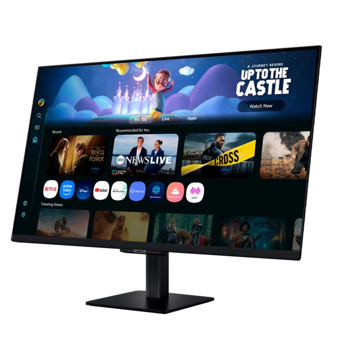SAMSUNG - MONITOR SAMSUNG M5 SMART LS32FM500ELXPE 32 VA FHD 60Hz 4ms HDR10