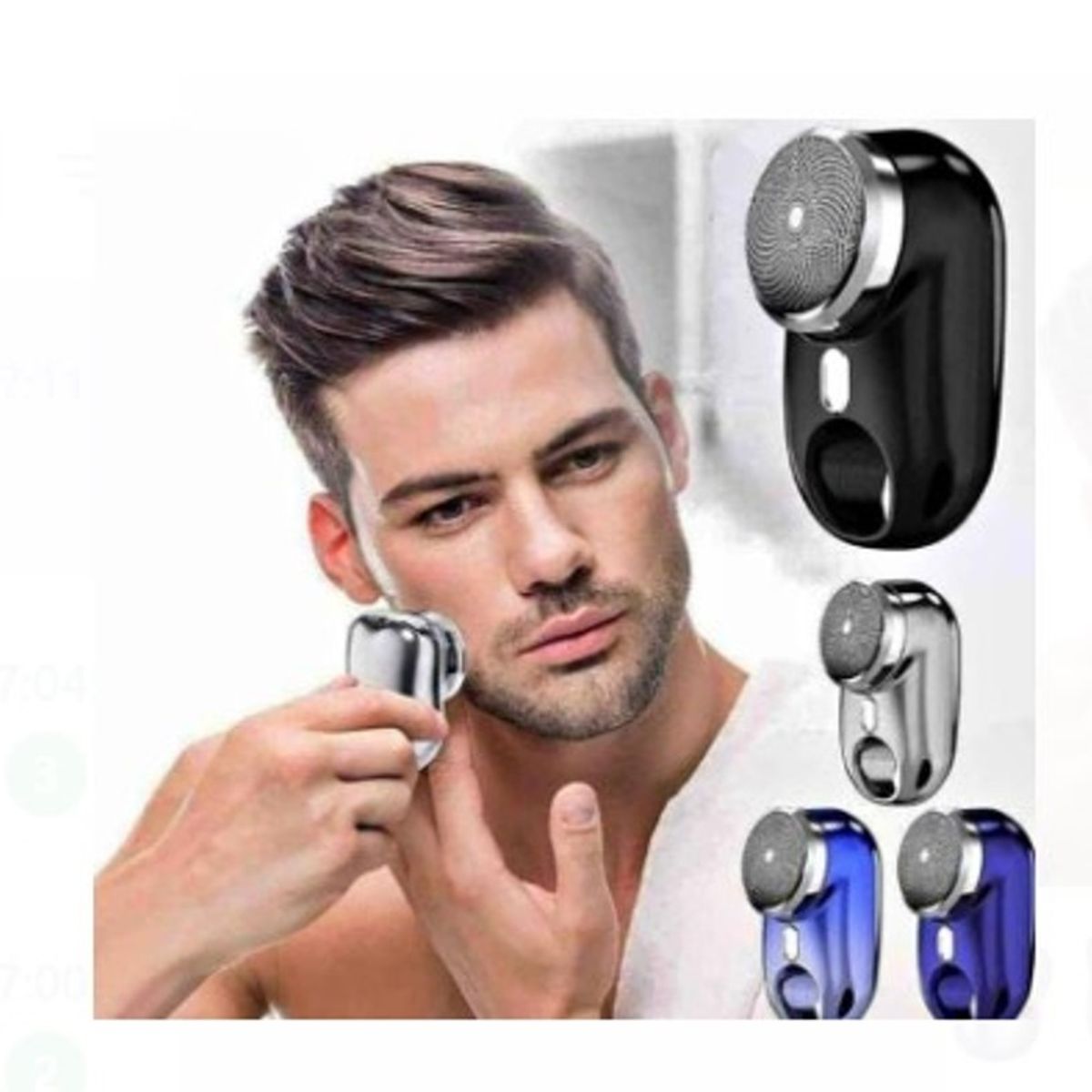 GENERICO - Mini Afeitadora eléctrica portátil de calidad