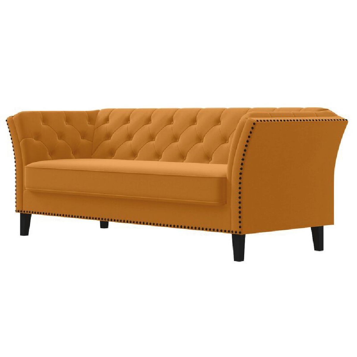 ALTO HOGAR - Sofá Queen 3 Cuerpos Alto Hogar Amarillo