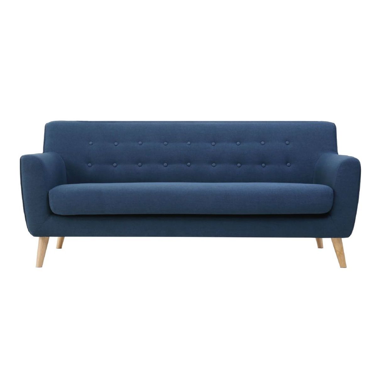 ALTO HOGAR - Sofá Wine 3 Cuerpos Alto Hogar Azul