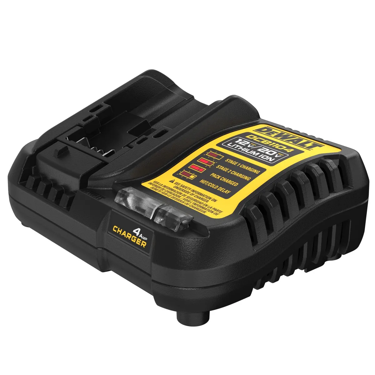 DEWALT - Cargador de Batería Ion de Litio 12V20V Dewalt DCB1104-B2