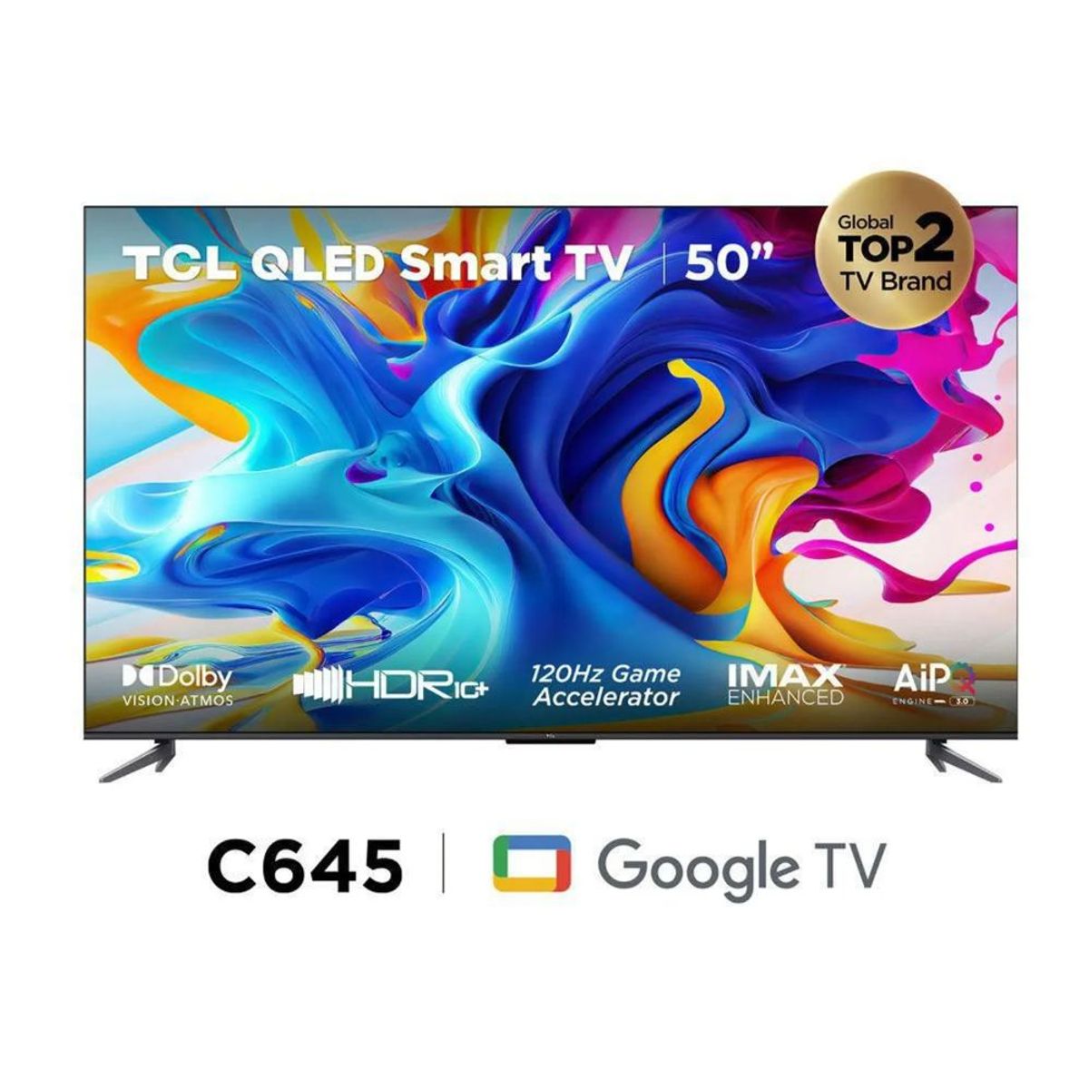 TCL - Google TV 50 QLED 4K UHD 50C645