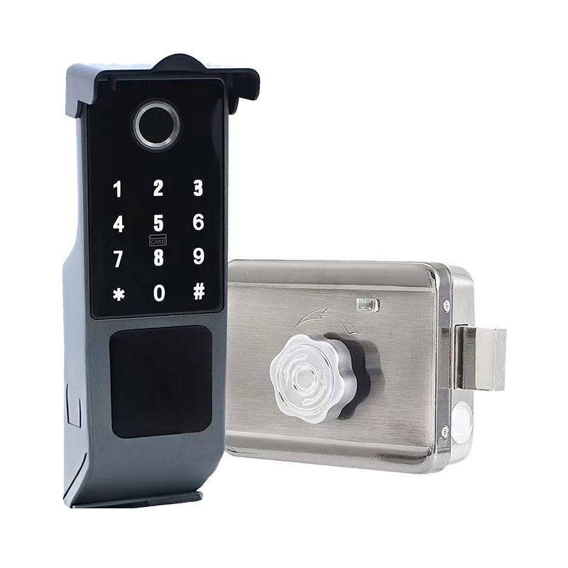 OEM - Cerradura Inteligente de Sobreponer Wifi Nexio SP03 Grafito