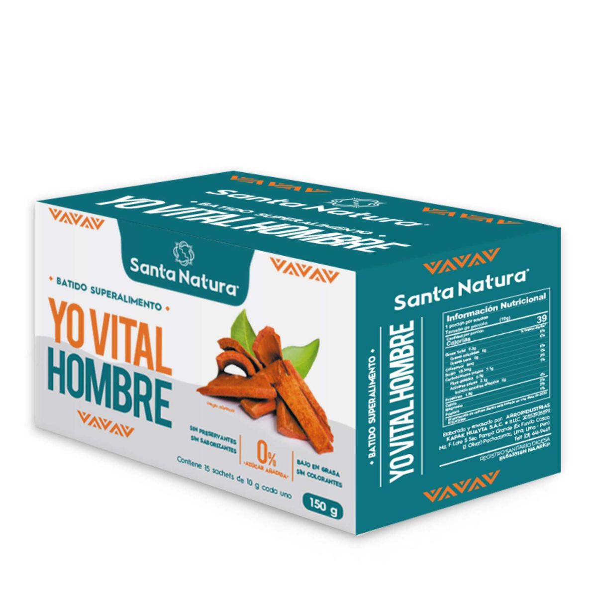 SANTA NATURA - YO VITAL HOMBRE - Santa Natura