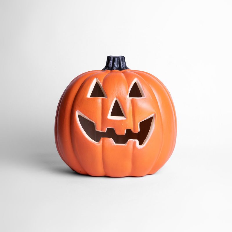 FRANK & MORTIS - Calabaza Halloween 32 x 30 cm Led interior / Frank & Mortis