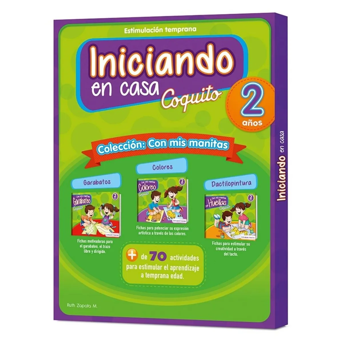 EDICIONES COQUITO - Pack Reforzando en Casa 2 años