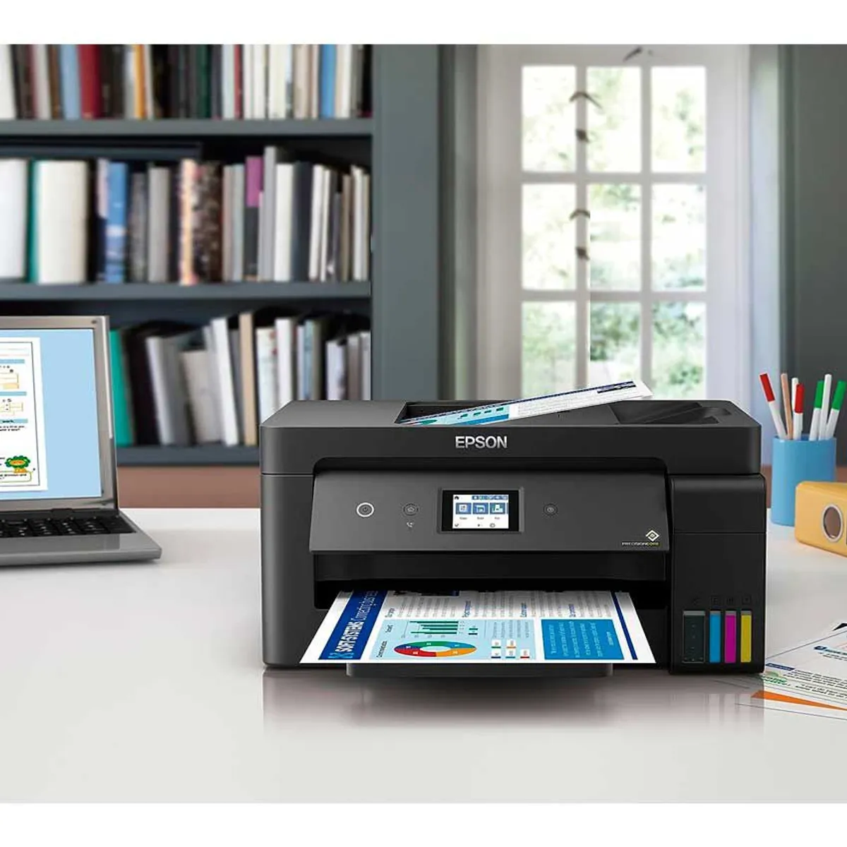 EPSON - Impresora A3 EPSON L14150 Multifuncional USB Bandeja ADF Dúplex WI-FI